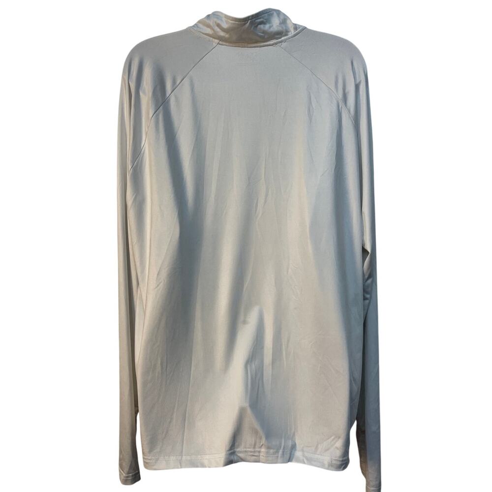 Ocean Coast White Quarter Zip XL Thin Great for Layering‎ Pre-owned - Picture 2 of 7